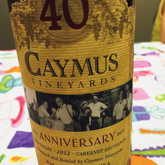 Caymus 40th Anniversary, Caymus Vineyards, 2012 Puerto Rico Wine News