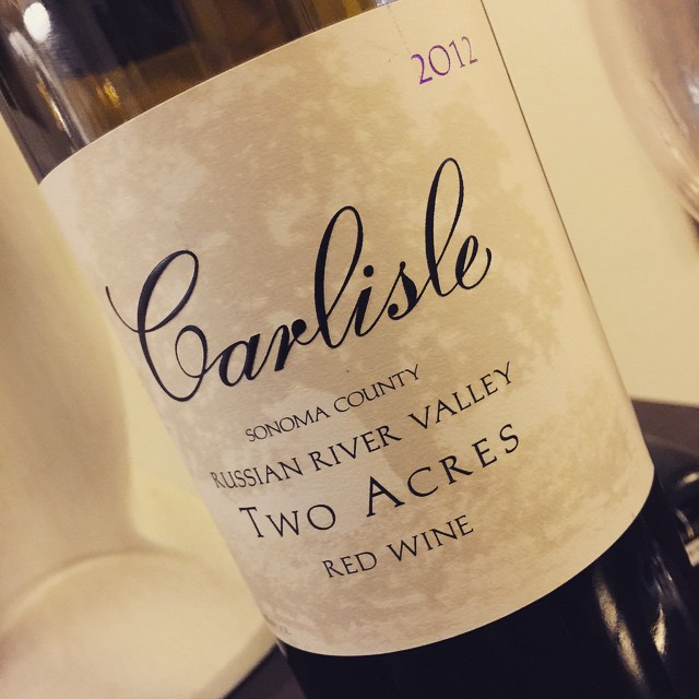 Two Acres, Carlisle Winery, 2012 Puerto Rico Wine News