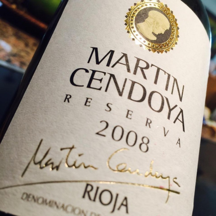MARTIN CENDOYA RESERVA